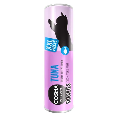 Cosma Snackies XXL, friandises lyophilisées pour chat - thon, 25 g