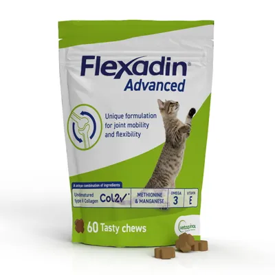 Flexadin Advanced Joint Care Supplement for Cats - 60 Chews