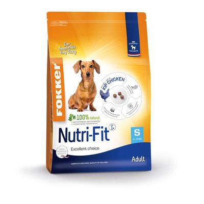 Fokker Adult Small Nutri-Fit Hondenvoer 7 kg