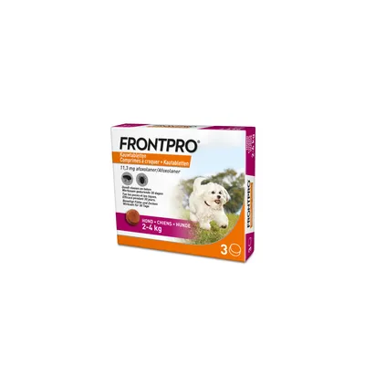 Frontpro Kauwtabletten voor Honden - 3 tabletten voor honden (large) - NL