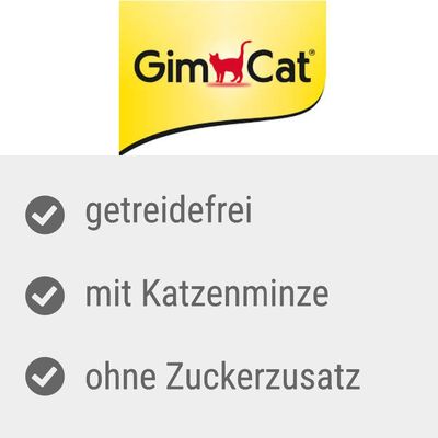 GimCat. Bez žitarica, s mačjom metvicom, bez dodatka šećera.
