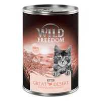 Wild Freedom Kitten 12 x 400 g - Great Desert - dinde, poulet