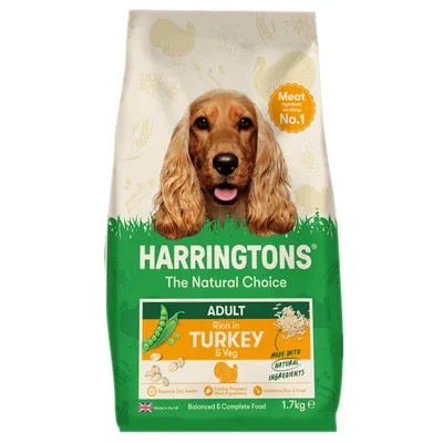 Harringtons Complete Adult Dog - Rich in Turkey with Veg - 1.7kg Harringtons Complete Adult Dog - Rich in Turkey with Veg - 1.7kg