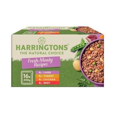 Harringtons Complete Adult Grain-Free - Meaty Selection 16 x 400g
