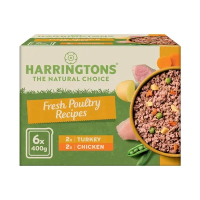 Harringtons Complete Adult Grain-Free - Poultry Recipes - Multibuy: 18 x 400g