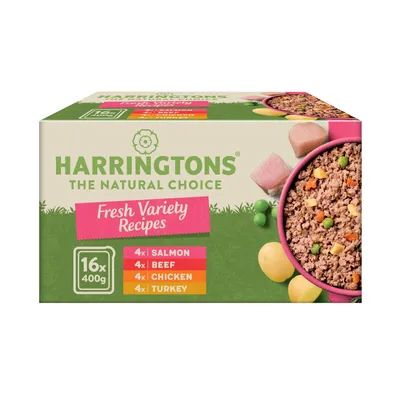 Harringtons Complete Adult Grain-Free - Fresh Variety Recipes - 16 x 400g Harringtons Complete Adult Grain-Free - Fresh Variety Recipes - 16 x 400g