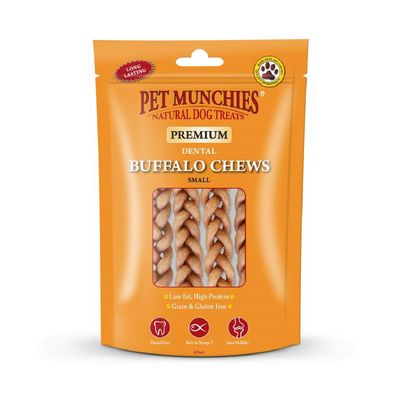 Pet Munchies Dental Chews - Small Buffalo (55g)