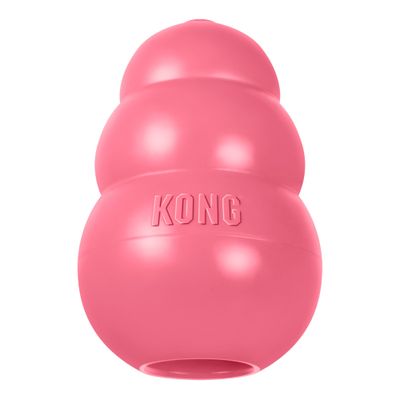 KONG Puppy Rosa, L + Snack KONG Enhanced Ziggies Puppy M/L (227 g)