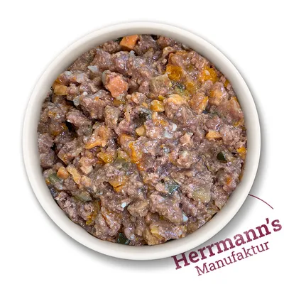 Herrmann's Classic Menü / Bio Menü 6 x 400 g - Bio marha & bio édesburgonya