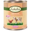 Sparpaket Lukullus Naturkost 24 x 800 g Junior Huhn & Kalb