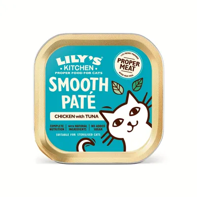 Lily's Kitchen Smooth Paté Chicken with Tuna - Multibuy: 38 x 85g
