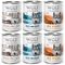 Sparpaket Wolf of Wilderness Adult 24 x 400 g Mix (12 x Huhn, 6 x Schwein, 6 x Fisch)