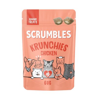 Scrumbles Chicken Krunchies Reward Treats 60g