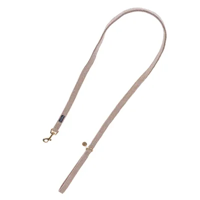Nomad Tales Calma dog leash, sand - 120 cm long, 15 mm wide