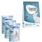 Próbacsomag: 3 x 5 l Tigerino Classic Crystals alom + 400 g Concept for Life Tigerino + Sensitive Cats