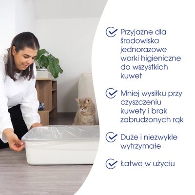 Biokat's polietylenowe worki do kociej toalety