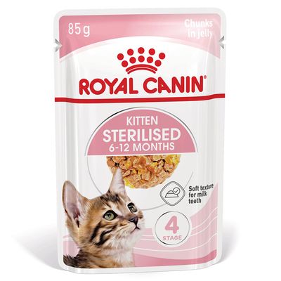 Royal Canin Sterilised Kitten i gelé