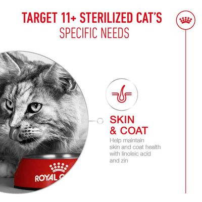 Royal Canin Sterilised Ageing 11+ - cat dry food - 2kg