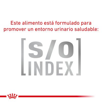 Este alimento está formulado para promover un entorno urinario saludable: [s/o] INDEX