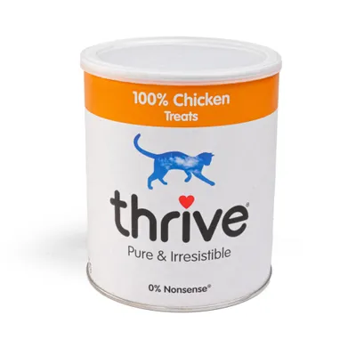 Thrive Friandises lyophilisées maxi format, poulet pour chat - 170 g
