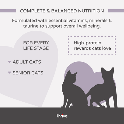 thrive Complete Meat & Poultry Selection 6 x 75g - cat wet food - Beef with Vegetables