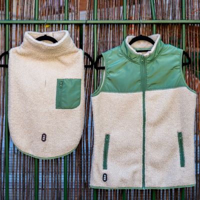 TIAKI Pet &Parent Sherpa-vester i partnerlook
