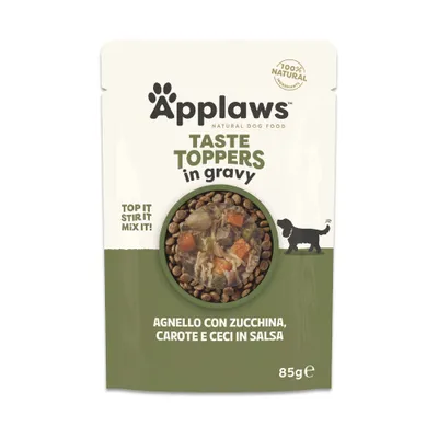Multipack risparmio! Applaws Taste Toppers in Salsa 24 x 85 g per cani Multipack risparmio! Applaws Taste Toppers in Salsa 24 x 85 g per cani