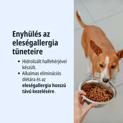 A táplálékallergia tüneteinek enyhítése, hidrolizált halfehérjéből készült, alkalmas eliminációs diétára és hosszú távú kezelésre.