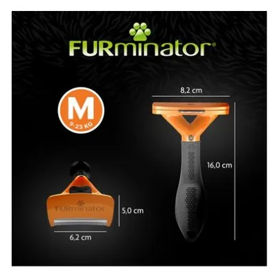 FURminator M lång päls - Kammens bredd 6,1 cm