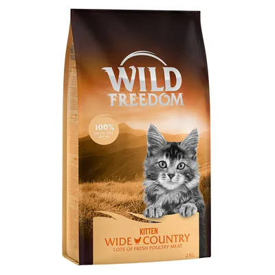 Wild Freedom -säästöpakkaus 3 x 2 kg - Kitten "Wide Country" - Poultry