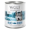 Voordeelpakket Wolf of Wilderness 24 x 800 g Blue River - Vis
