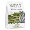 Wolf of Wilderness pienso para perros - Formato de prueba Senior Green Fields - 400 g (Classic, con cordero)
