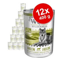 Pachet economic: Wolf of Wilderness Senior 12 x 400 g - pachet mixt