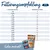 Fütterungsempfehlung für Hunde: Gewicht von 2-80kg mit Tagesbedarf an Futter in g/24h. Beispielprodukte Happy Dog Dose und NaturCroq Trockenfutter abgebildet.