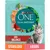Purina ONE DualNature URI-Balance Sterilized Losos – balenie s lososom, bylinkami a obrázkom mačky. Viditeľné texty: URI-BALANCE, STERILIZED, LOSOS.