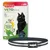 Flea collar for cats with margosa and lavender extract, up to 12 weeks protection, black reflective, adjustable up to 35 cm. Plant-based protection, repels fleas.