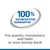 100% SATISFACTION GUARANTEE. For quality, consistency and taste or your money back (angol nyelvű szöveg).