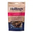 Bag labelled 'Choice Cuts Chicken Feet', 100g, with visible chicken feet treats inside. Text states 'Gifts from Nature' and mentions pack is made with recycled material.