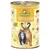 GranataPet DeliCATessen Huhn PUR, valmistettu Saksassa, viljaton, granaattiomenansiemenet, lohiöljy, viherhuulisimpukka. Kuvitus kahdesta kissasta keltaisella taustalla.