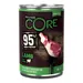 Sparpaket Wellness Core Adult 95% Single Protein 12 x 400 g - Lamm & Kürbis