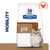 Bag labelled Hill's Prescription Diet j/d with a cat image, the word 'Mobility', and an orange chicken icon in the corner.