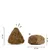 Zwei Kroketten mit Maßangaben: 17 mm hoch und breit, zweite Krokette 10 mm hoch und 17 mm breit. Zwei Kroketten mit Maßangaben: 17 mm hoch und breit, zweite Krokette 10 mm hoch und 17 mm breit.