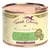 Terra Canis Rind koiranruokasäilyke. Teksti: mit Karotte, Apfel & Naturreis, 100 % Lebensmittel-Qualität, 100 % Natur, glutenfrei, getreidearm.