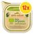 almo nature bio organic maintenance, ekologiskt certifikat FR-BIO-10 EU Agriculture, 12x. Text: con pollo e verdure, mit huhn und gemüse, avec poulet et légumes.