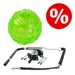 Sparset! Trixie Biker-Set de Luxe + Squeaky Ball aus TPR - Set: Velohalter + Squeaky Ball