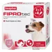 Beaphar FiproTec Vlooien- en Tekendruppels Hond en Puppy 2-10 kg - 4 Pipetten x 0,67 ml