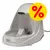 Fontanella per animali Drinkwell Platinum in plastica grigia con simbolo percentuale rosso su sfondo giallo, indicante offerta o sconto visibile sull'immagine. Fontanella per animali Drinkwell Platinum in plastica grigia con simbolo percentuale rosso su sfondo giallo, indicante offerta o sconto visibile sull'immagine.