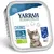 Yarrah bio-organic chunks with spirulina, grain free recipe, certified sustainable seafood MSC, 100g. Complete and nutritionally balanced cat food. Pure food, care for all animals.