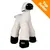 Jouet en peluche blanche en forme de mouton avec pattes noires, marque TRIXIE visible sur une patte. Bande orange en haut à droite avec texte anglais « Top Seller ». Jouet en peluche blanche en forme de mouton avec pattes noires, marque TRIXIE visible sur une patte. Bande orange en haut à droite avec texte anglais « Top Seller ».