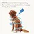 Instructional image showing a dog with text: Kills fleas and ticks on your dog. For continuous protection, reapply every four weeks. Blue applicator and spiral arrow shown.